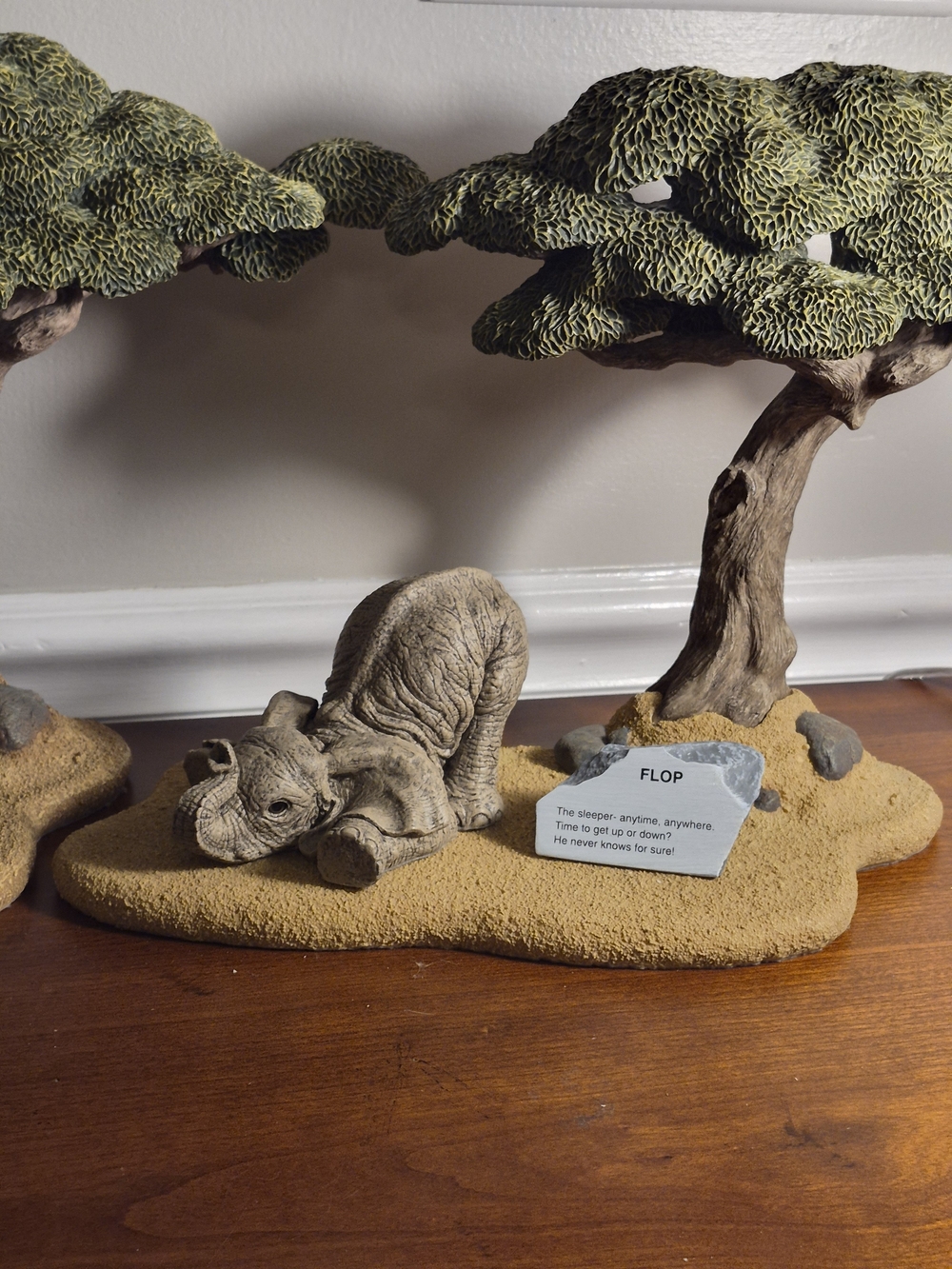 The Herd "Flop" By Martha Carey(landscape And Trees Are Not Included)